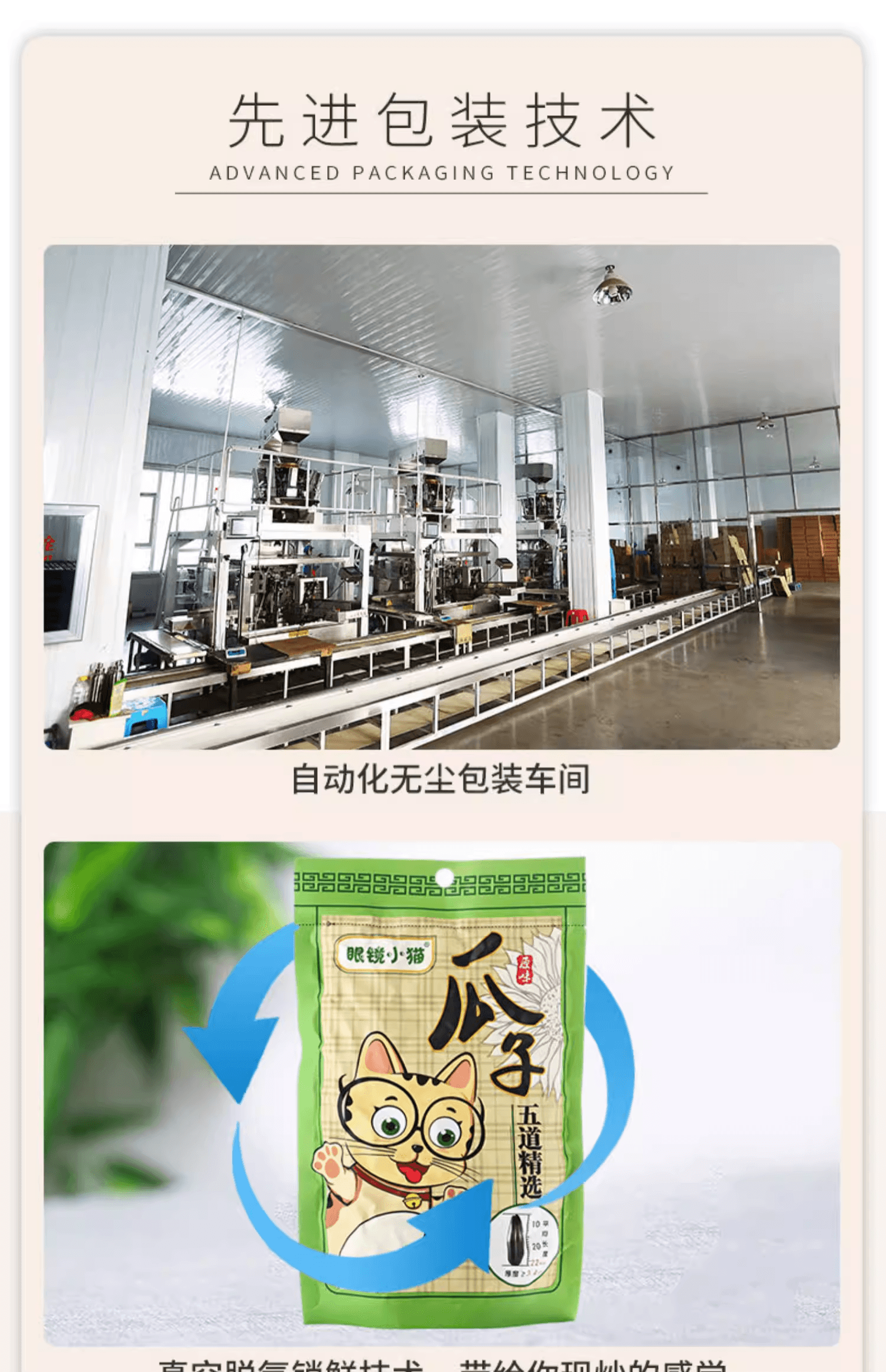 Five-flavor sunflower seed combo: Original, Mixed, Caramel, Five-Spice, and Sea Salt, one pack each, 5 packs totaling 638g