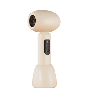 [중국 직배송] Qintaitai 어린이 전용 무소음 헤어 드라이어, 스마트한 부드러운 바람 헤어 드라이어, 무선 핸드헬드, 성인 및 어린이용, 1팩, 베이지