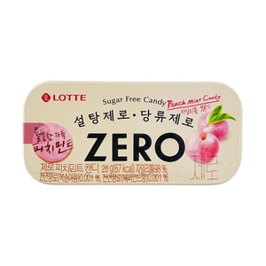 무설탕 피치 민트 캔디 0.98온스