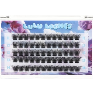 60Pcs Glue-Free Eyelashes D-Curl Wispy Mob Wife