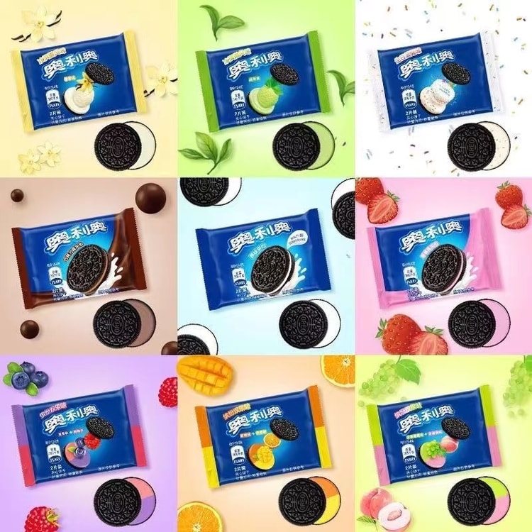 OREO オレオ 全フレーバー サンドイッチクッキー 9種類の