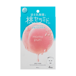 MOMO PURI Jelly Mask 4pcs