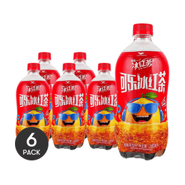 统一 可乐冰红茶 碳酸茶饮料 680ml *6【6份超值装】
