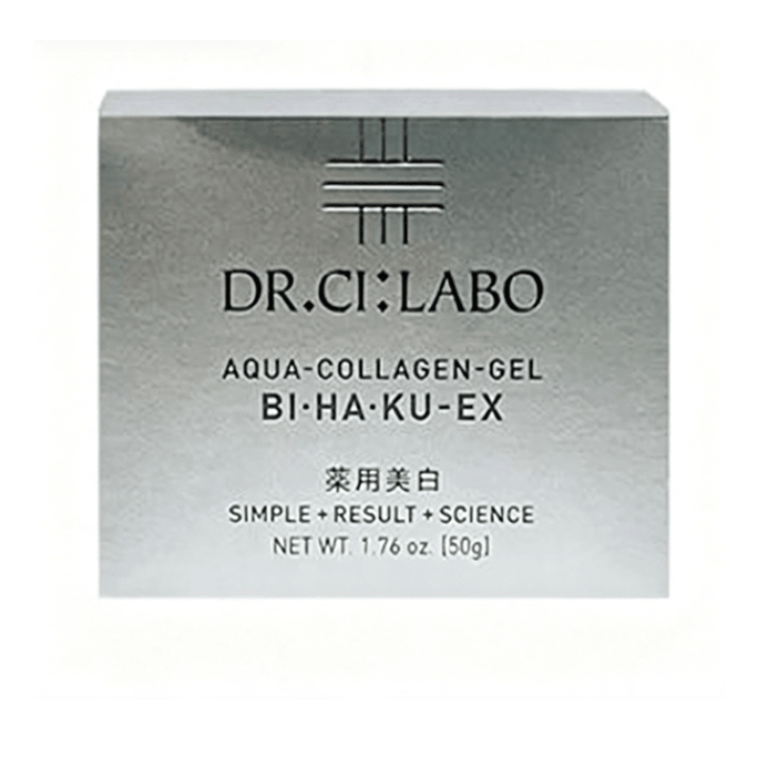 Aqua-Collagen-Gel Whitening BIHAKU EX Cream 50g