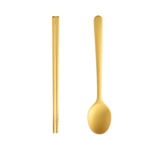 2-Piece Soft Silicone Utensil Set — Non-Slip, Heat-Resistant, Travel-Friendly Flatware