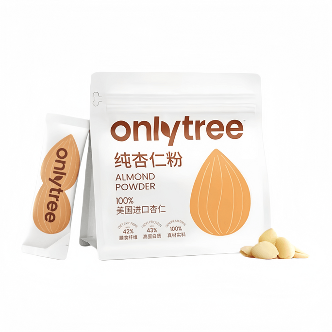 Pure Almond Powder, 0 Added Cane Sugar, Baking South Almond, 1 Bag (10 Small Bags) * 200g