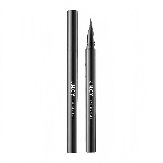 Liquid Eyeliner Waterproof Ultra-Fine #02 Soft Black 1PC