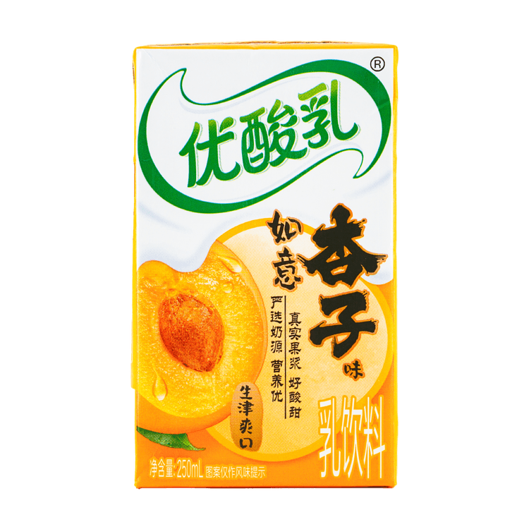 Yili Group Yogurt Drink, Apricot Kernel Flavor 8.45 fl oz - Yami.com