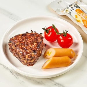 Seven-Color Grain Rice Onigiri Balls, 2.82 oz*5【5 Pack】 【Low-Fat, High-Fiber, Light-Calorie】【Ready-to-Eat】