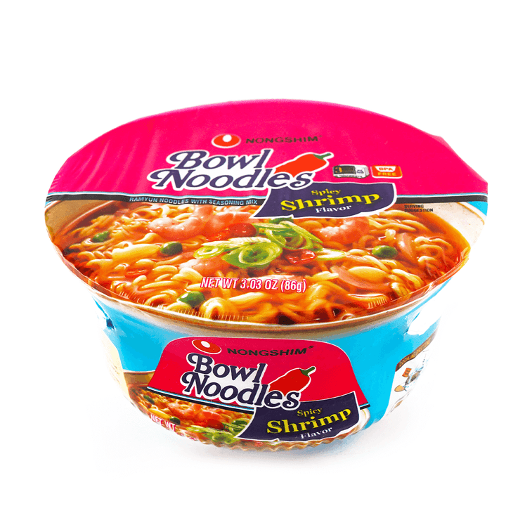 Bowl Noodles Soup Spicy Shrimp Flavor, 3.03 oz 4