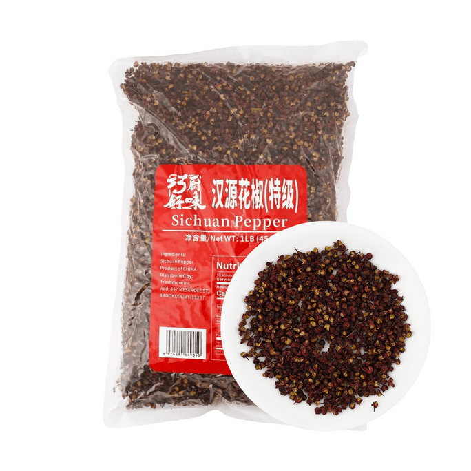 Premium Hanyuan Sichuan Peppercorns, 16 oz