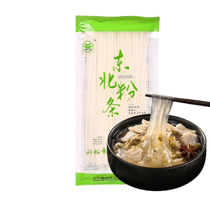 【中國直郵】榆園東北水晶粉條馬鈴薯粉絲正宗紅薯粉海底撈火鍋同款鍋圈酸辣粉 80g*1袋