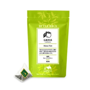 【日本直邮】LUPICIA 白桃煎茶 袋装 10袋 