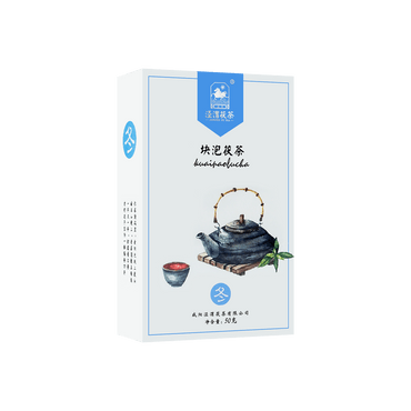 泾渭茯茶 四季系列 回味深沉冬茶茶块 50g