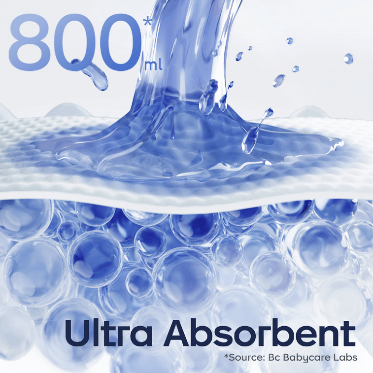 BC 베이비케어 로얄 라이온 킹덤 아기 기저귀 허리 스티커형 가볍고 흡수력 뛰어남 사이즈 S (8.8-18lb, 58개입) 7