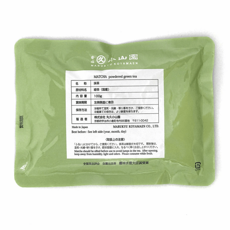Marukyu Koyamaen Uji Ayame Sugar-free Matcha Powder For Baking 100g