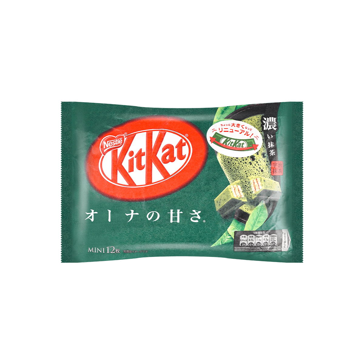日本nestle雀巢kitkat夹心威化巧克力特浓抹茶味12枚入怎么样