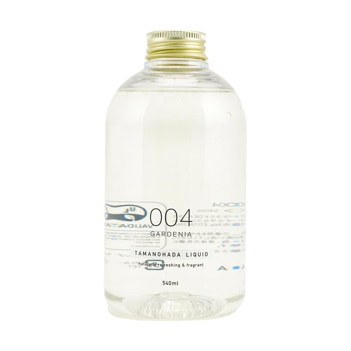 日本TAMANOHADA玉肌 沐浴乳 #004梔子花香 540ml (另售專用按壓泵頭)