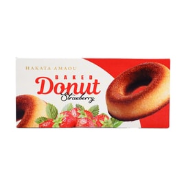 Baked Doughnut Strawberry 6pcs 8.45 oz [Dessert Gift Set]