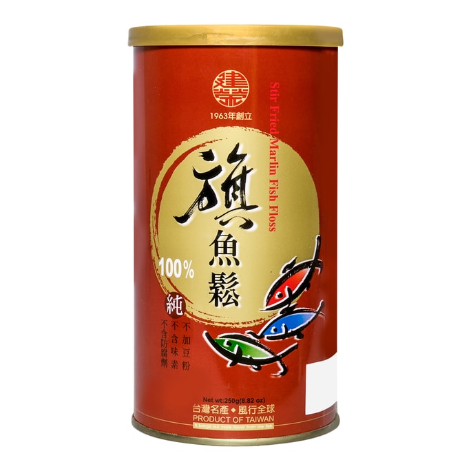 台灣建榮食品 旗魚松 250g