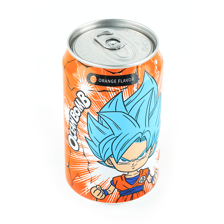 台灣OCEAN BOMB 柳橙汽水 330ml【七龍珠聯名款】【新舊包裝隨機出貨】 9