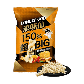 Lonely God Potato Twists Spicy Cheese Flavor 3.14 oz