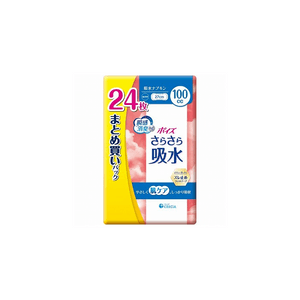 Poise Refreshing Absorption Absorbent Napkins [100cc, 24 pieces, bulk pack]