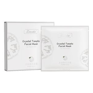 正彩 Lencolor 水晶番茄面膜贴 补水保湿 去黄 提亮肤色暗沉 抗皱紧致 抗衰老 5片/盒