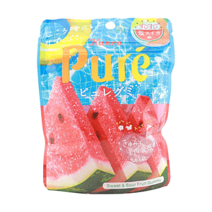 ピュアグミ ソルティ スイカ 1.83oz【甘酸っぱい】【ハート型食感】