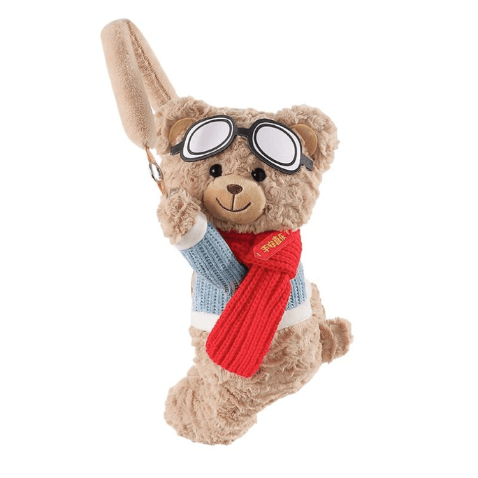 Car Paper Box Hanging Tissue Bag Scarf Peace Joy Glasses Bear *1 Piece
