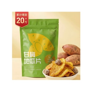 Original Cut Sweet and Sour Crispy Sweet Potato Chips 100g 1*Pack