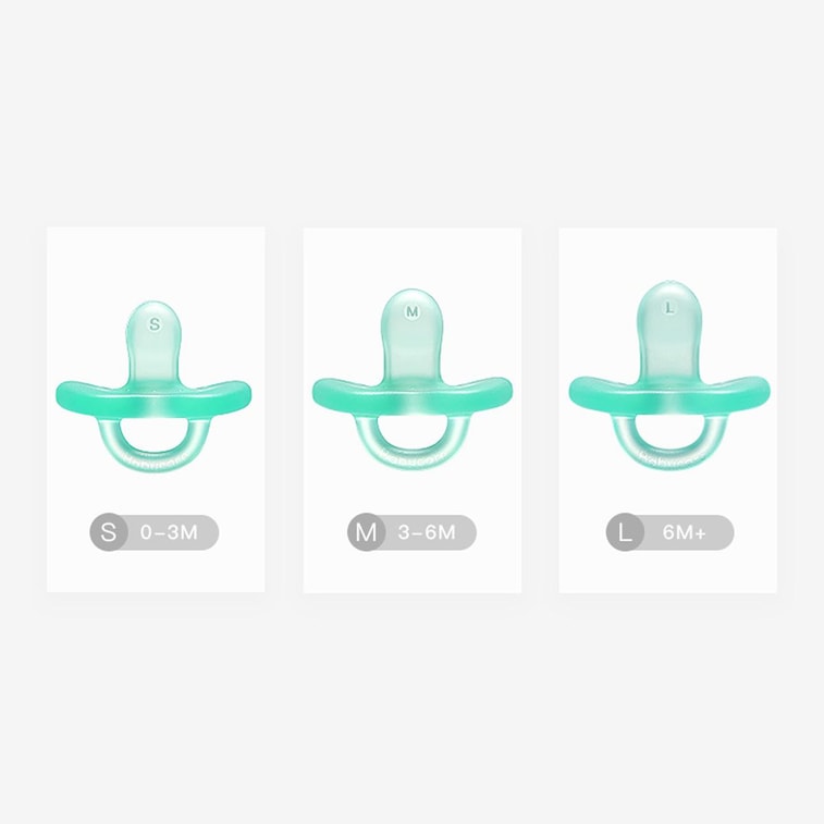 BC 베이비케어 신생아용 젖꼭지 (산통 방지), 코리스 그린, S 사이즈 13