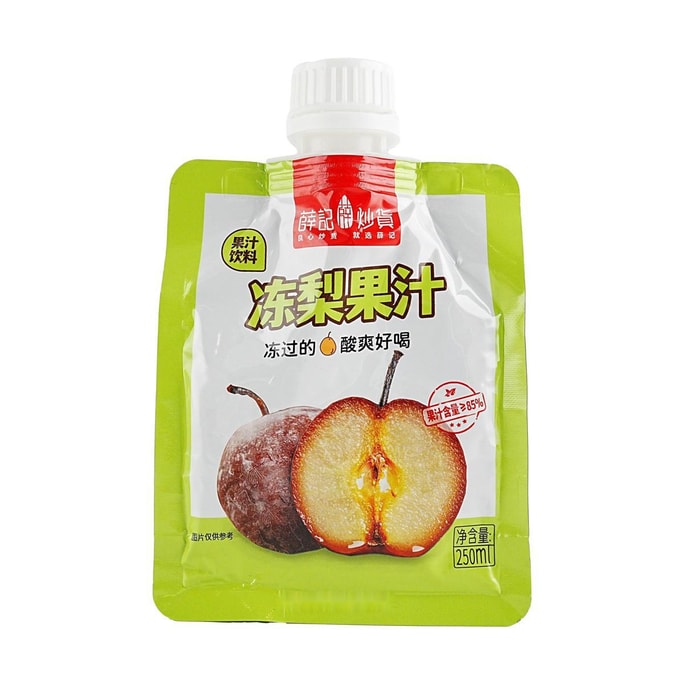 薛記炒貨 凍梨果汁 250ml【亞米獨家】【東北風味】