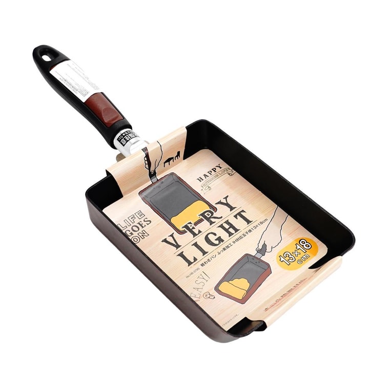 Square Egg Frying Pan Tamagoyaki Pan Breakfast Cookware 5.1×7.1in 4