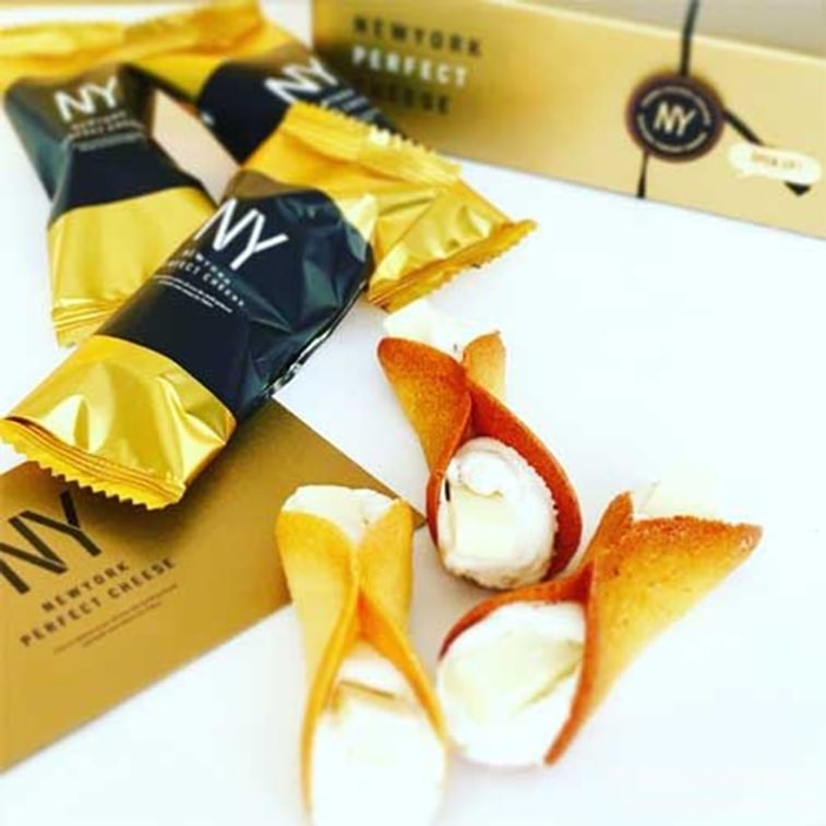 日本 NY PERFECT CHEESE NEW YORK PERFECT CHEESE 芝士蛋卷 12枚装 网红零食 4