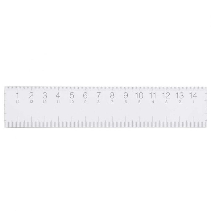 MUJI Straight scale 15cm