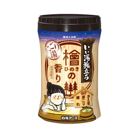 HAKUGEN-EARTH 瓶装入浴剂 檜木香  600g