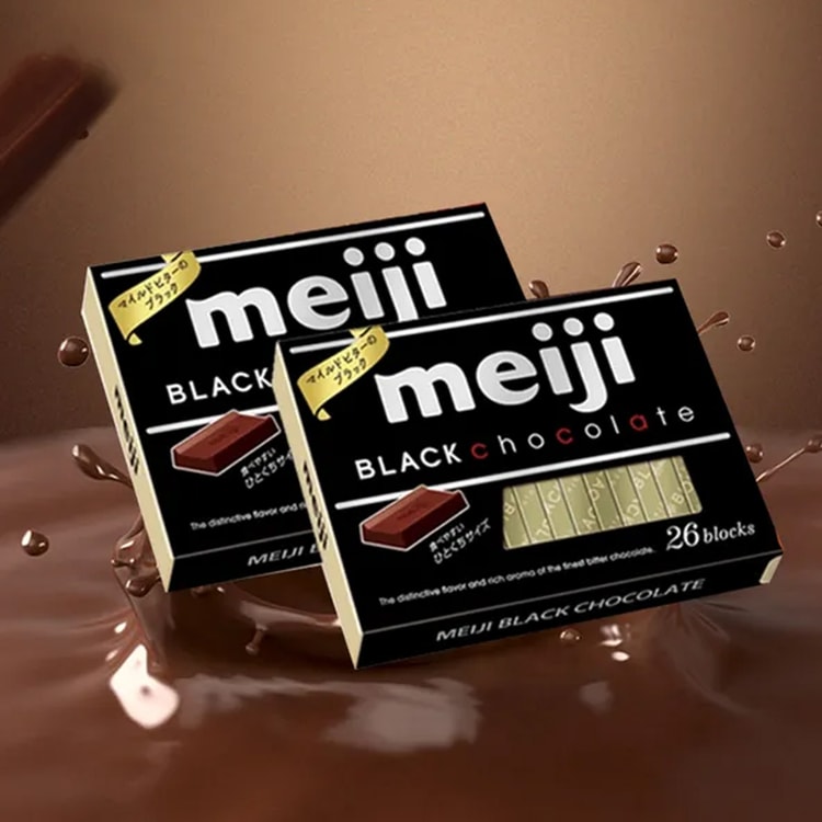 MEIJI Dark Chocolate 26 blocks - Yamibuy.com