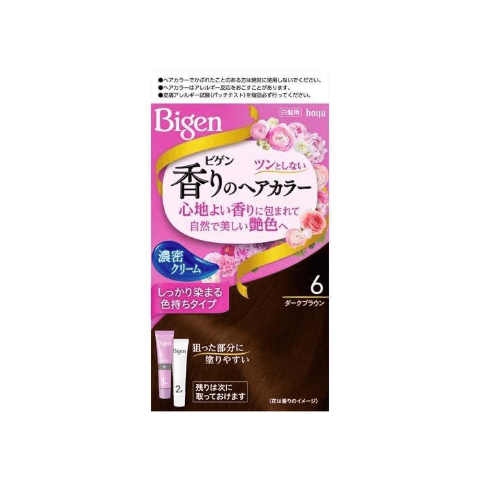 日本直邮】 日本 HOYU 香染ヘアカラー 1箱 ダークブラウン 色持ち成分