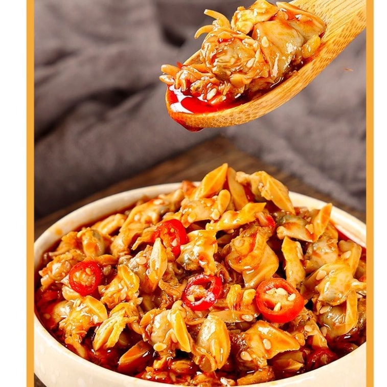 Spicy and Fragrant Clams with Rice Sauce Ready to Eat 160g/bag 3