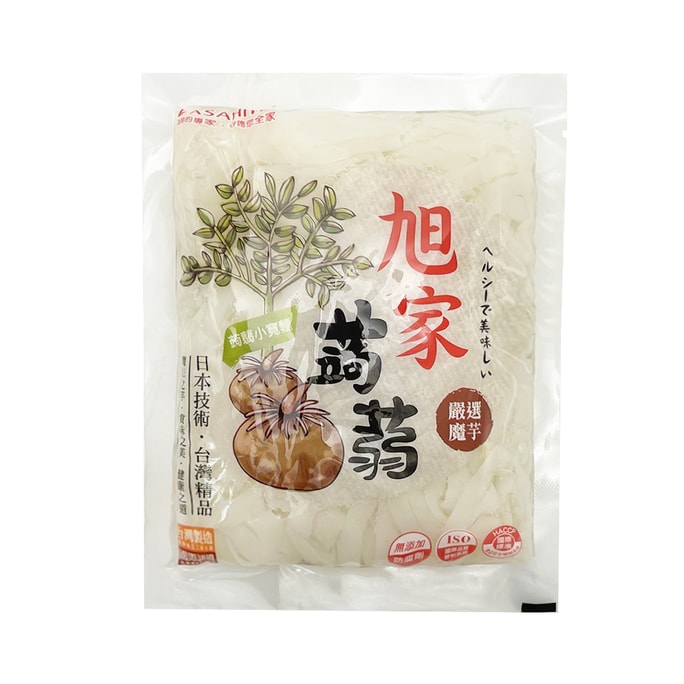 台湾 旭家 [直邮] 蒟蒻小宽面 300g