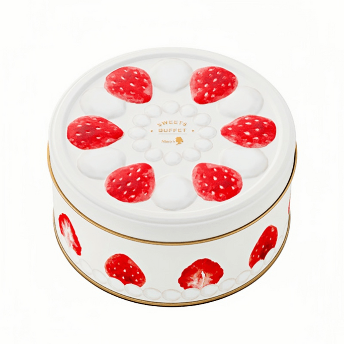 Seasonal Limited Edition Strawberry Chocolate Biscuit Gift Box 8pcs