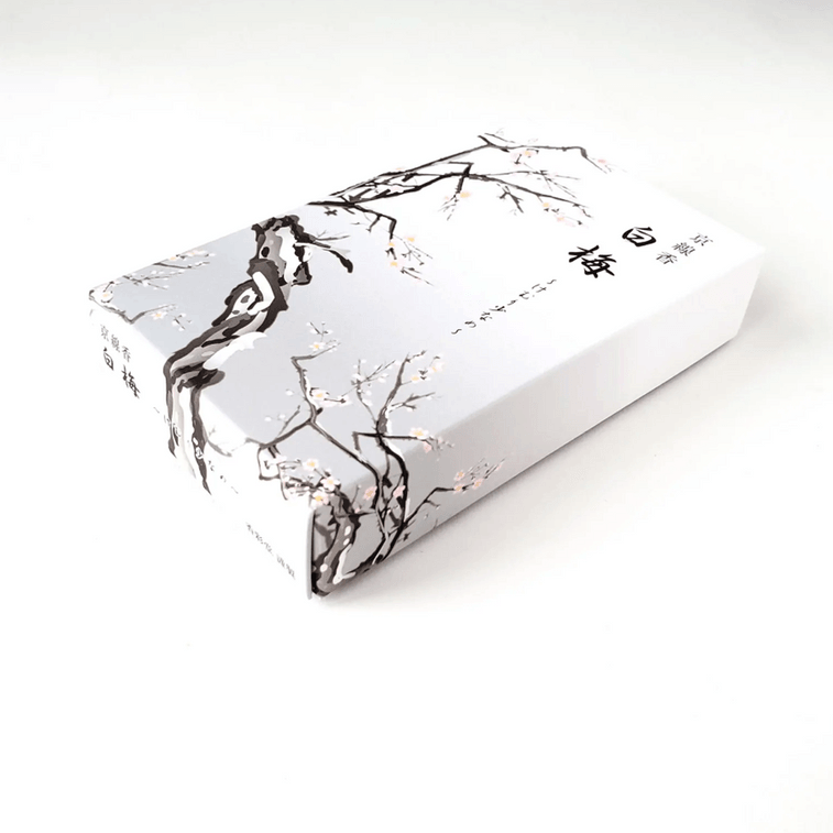 香彩堂||四季 季節感少煙線香||白梅 70g 4