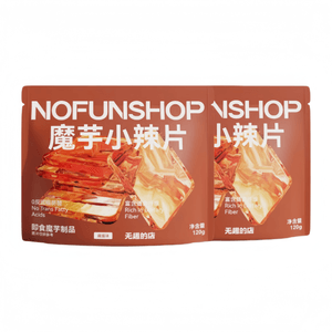 [중국 직배송] 보링샵 - 참깨소스맛 매콤한 곤약칩, 120g x 2봉지