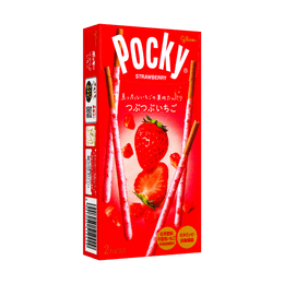 Japanese Crushed Strawberry Pocky Cookie Sticks, 1.94oz