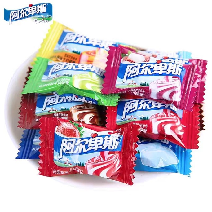 Milk Hard Candy Mixed Flavor 100g