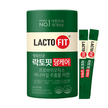 韩国LACTO-FIT 小韩国民益生菌 活菌 肠道健康 减糖版 60条入 120g 抑制餐后升糖【控糖菌】