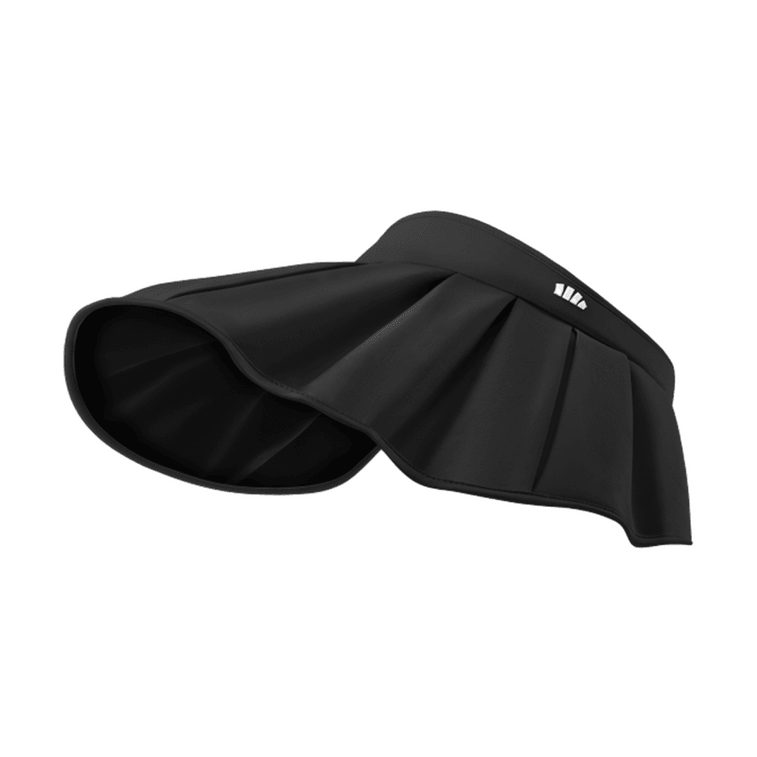 BENEUNDER蕉下 貝殼黑膠防曬帽 夏季遮陽帽 防曬帽防紫外線 漫暮黑55-58cm 3