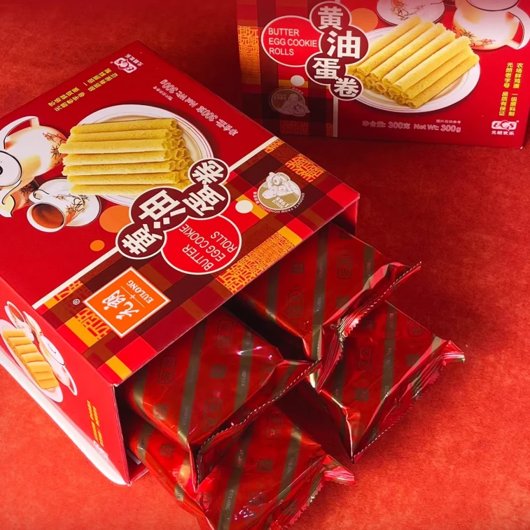 원룡 버터 계란말이 300g - 전통 계란말이 쇼트브레드 쿠키 - 광둥 특산품 - 설날 상품 3