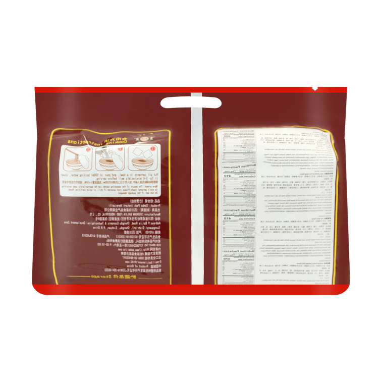 Five Flavors Bags Combination Instant Vermicelli 5bags,18.8 oz 5